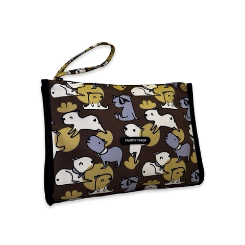Necessaire Capivara - Marrom
