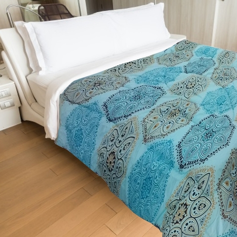 Acolchado Alcoyana Reversible 1 plaza y media - comprar online