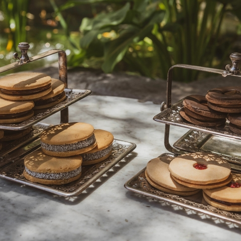 Alfajores de dulce de leche