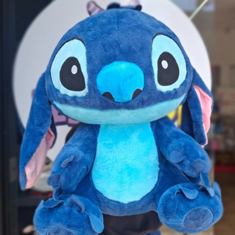 Pelúcia Stitch Gigante Big Feet - Lilo e Stitch (60cm)