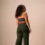 Calça Pantalona Tricot Aura- Verde Musgo - Åbaetê