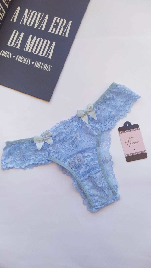 CALCINHA LARY - AZUL