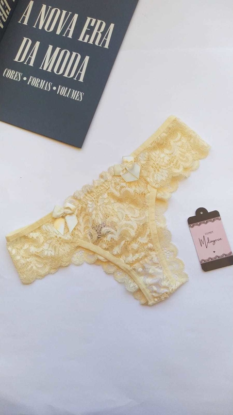 CALCINHA LARY - AMARELA CLARA