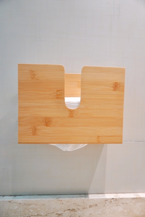 DISPENSER DE PAPEL TOALHA - BAMBU - comprar online