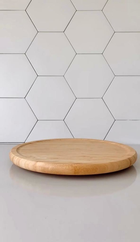 TÁBUA GIRATÓRIA DE BAMBU - comprar online