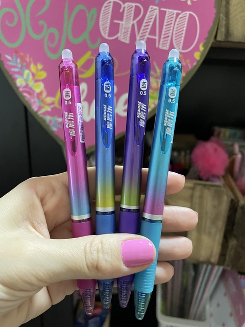 Caneta Apagável Degradê