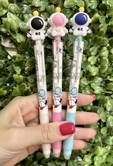 Caneta Fofa Astronauta - Esferográfica