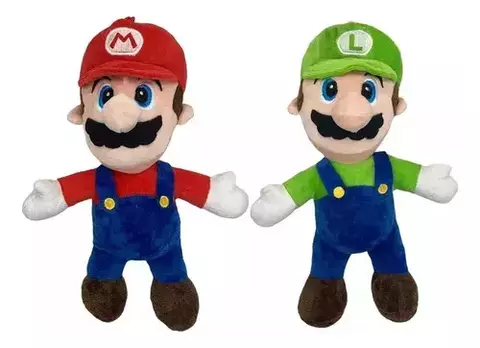 Peluche- Mario y Luigi Bros