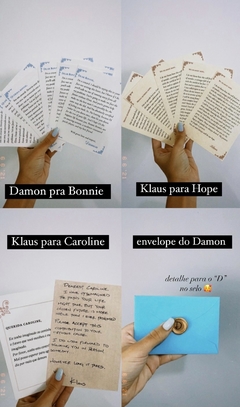 KIT CARTAS THE VAMPIRE DIARIES - lojaseriesbox