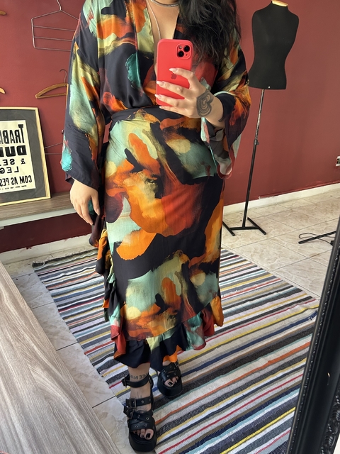 Pareô Babados Aurora - comprar online