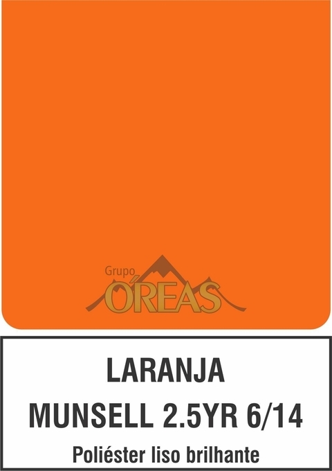 LARANJA MUNSELL 2.5YR 6/14