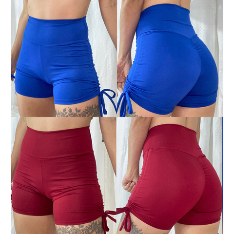 short corda lateral empina bumbum liso - Várias cores - comprar online