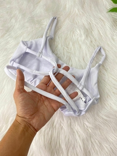 Top alcinha/detalhe trançado - loja online