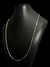 CORDÃO TIJOLINHO 1.5MM FECHO LAGOSTA- BANHADO A OURO 18K - Elite imports 18k