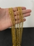 KIT LOTE 10 CORDÕES 10 PULSEIRAS GRUMET 3MM 18K - Elite imports 18k