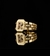 ANEL FEMININO LETRA INICIAL- BANHADO A OURO 18K na internet