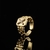 ANEL FEMININO LETRA INICIAL- BANHADO A OURO 18K - Elite imports 18k