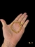 PULSEIRA 8MM ELO PORTUGUÊS FEMININA BANHADA A OURO 18K - comprar online