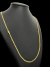 CORDÃO 3MM PIASTRINE - BANHADO A OURO 18k na internet