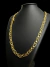 CORDÃO IMPERADOR MATRIX 10MM- BANHADO A OURO 18K na internet