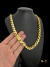 CORDÃO FRISO S 13MM - BANHADO OURO 18k - comprar online