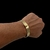 BRACELETE 13mm NOSSA SENHORA BANHADO A OURO - Elite imports 18k