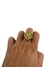 Anel Jesus Redondo Cravejado - Banhado A Ouro 18K na internet