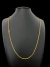 CORDÃO CADEADO 1MM- BANHADO A OURO 18K - Elite imports 18k