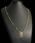 ESCAPULÁRIO FÉ TIJOLINHO 3MM - BANHADO A OURO 18k - Elite imports 18k