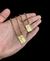 ESCAPULÁRIO FÉ TIJOLINHO 3MM - BANHADO A OURO 18k na internet