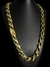 CORDÃO FRISO S 16MM C/ FECHO ESPECIAL SÃO JORGE BANHADO OURO 18K na internet