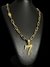 CORDÃO CADEADO ALONGADO 12MM + PINGENTE - BANHADO A OURO 18k - loja online
