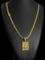 Lacraia 5mm + Pingente Nossa Senhora Banhado A Ouro 18k - comprar online
