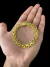 PULSEIRA CADEADO DUPLO 10MM - BANHADO A OURO 18K - Elite imports 18k