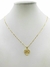 CORDÃO FEMININO 1MM CORAÇÃO ÁRVORE DE VIDA - BANHADO A OURO 18K - comprar online