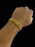 PULSEIRA GRUMET 11MM- BANHADO A OURO 18K
