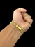 PULSEIRA ELO AMERICANO 8MM- BANHADO A OURO 18K - 1093 - comprar online