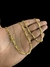 CORDÃO 3X1 5MM - BANHADO A OURO 18k
