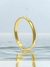 BRACELETE LISO 6MM - BANHADO A OURO 18K - comprar online