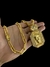 CORDÃO CADEADO ALONGADO 12MM + PINGENTE - BANHADO A OURO 18k - comprar online