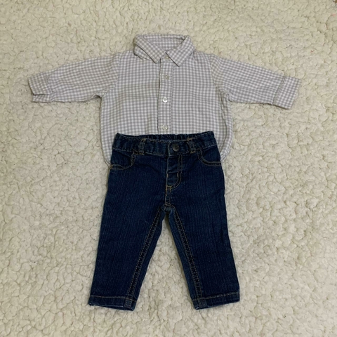 Carter's Conjunto 3M seminovo