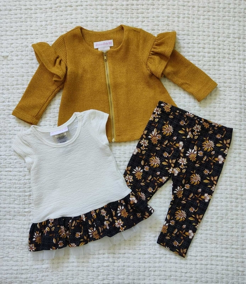 Trio Bonnie Baby 12M seminovo