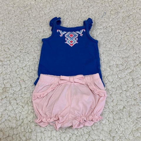 Carter's Conjunto RN seminovo (veste menor)