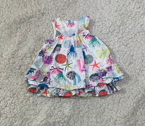 Cat&Jack Vestido 6-9M seminovo