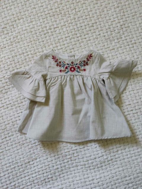 Designer-Blusa Tommy Bahama 3-6M NUNCA USADA
