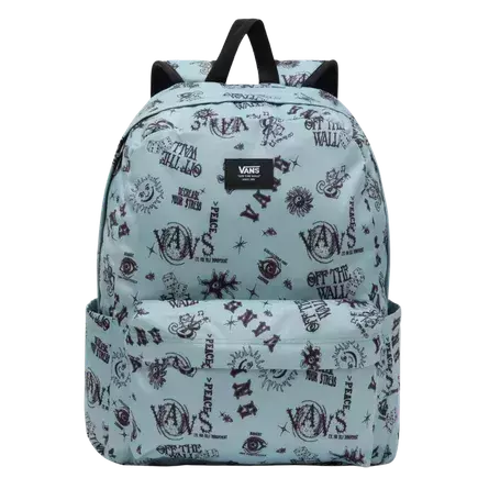 MOCHILA VANS OLD SKOOL BACKP ICEBERG GREEN
