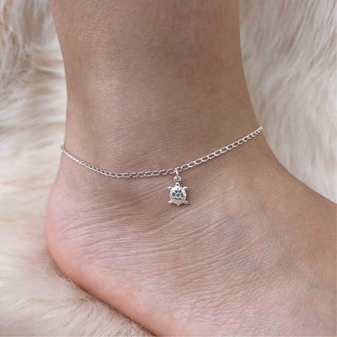 Tornozeleira Tartaruga 3D - comprar online