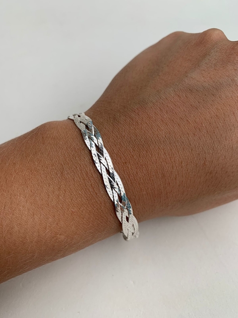 Pulseira - Trançada 4 fios