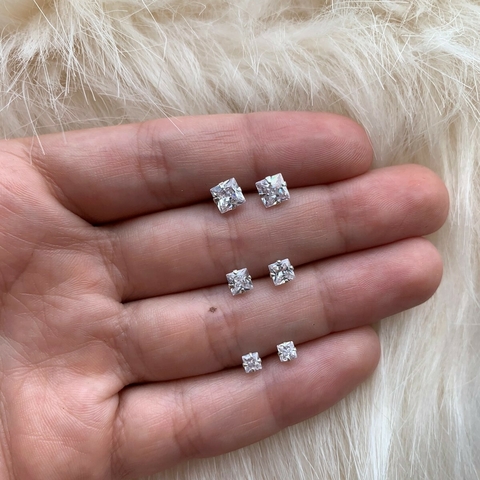 Brinco - Trio Quadrado