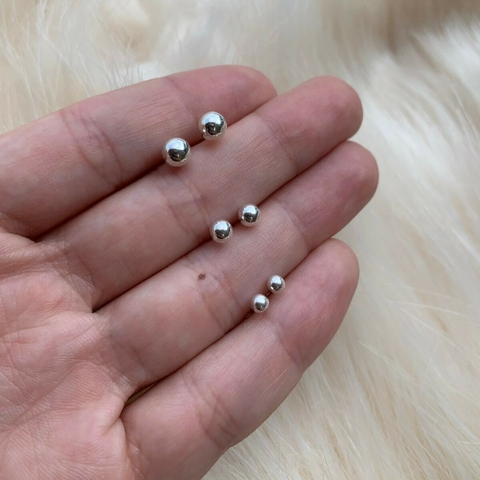 Brinco - Trio bolinha